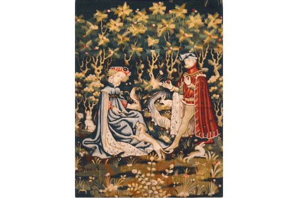 Gobelin tapisserie  - Offrande du coeur